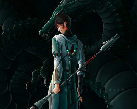 Dan Heng Dragon Fanart Dan Heng Dragon Fanart
